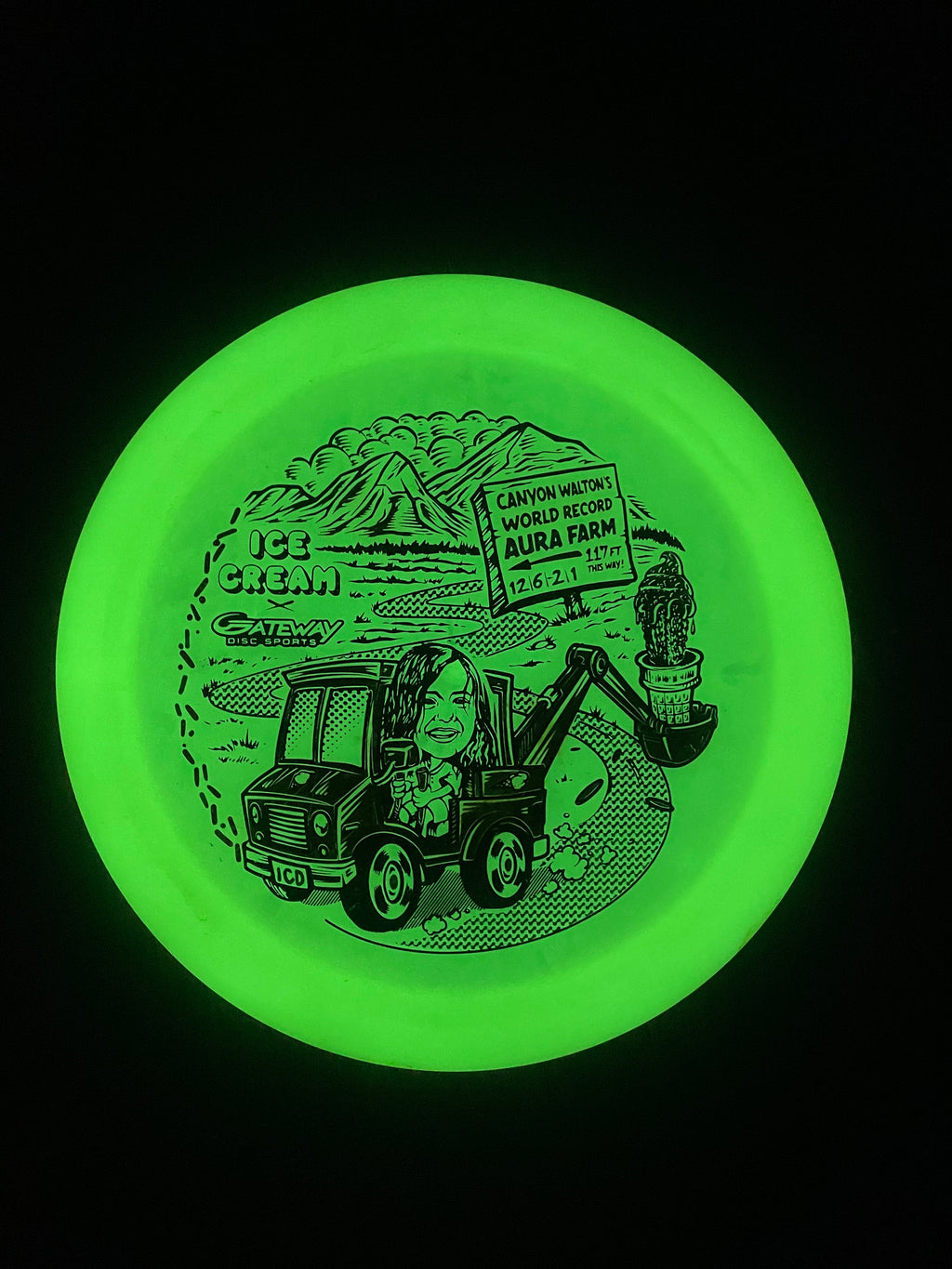 Canyon’s World Record Glow Aura 176g