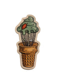 Ice Cream Basket Sticker
