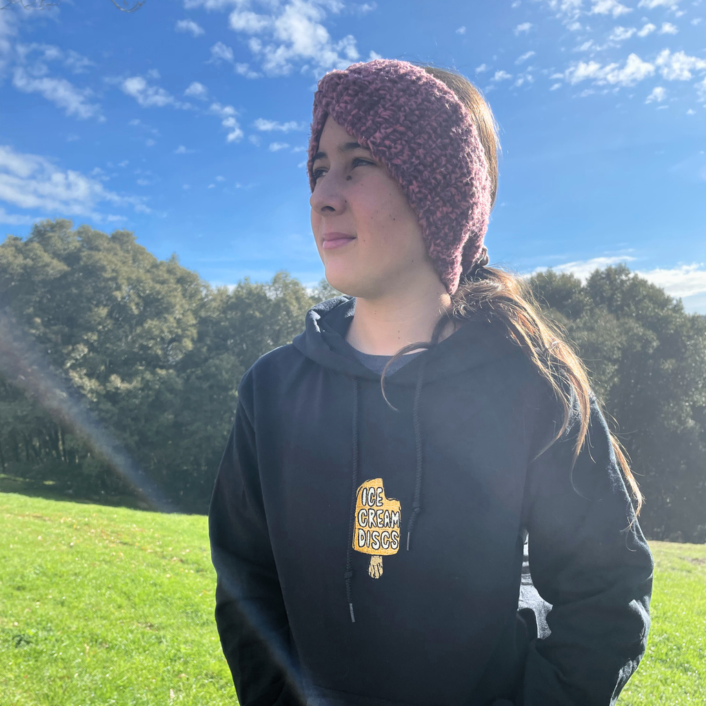 Ice Cream Discs Hoodie with Embroidered Creamsicle Logo