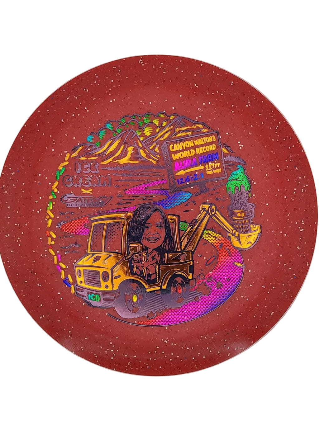 Canyon’s World Record Metal Flake Aura 128g (Overstable)