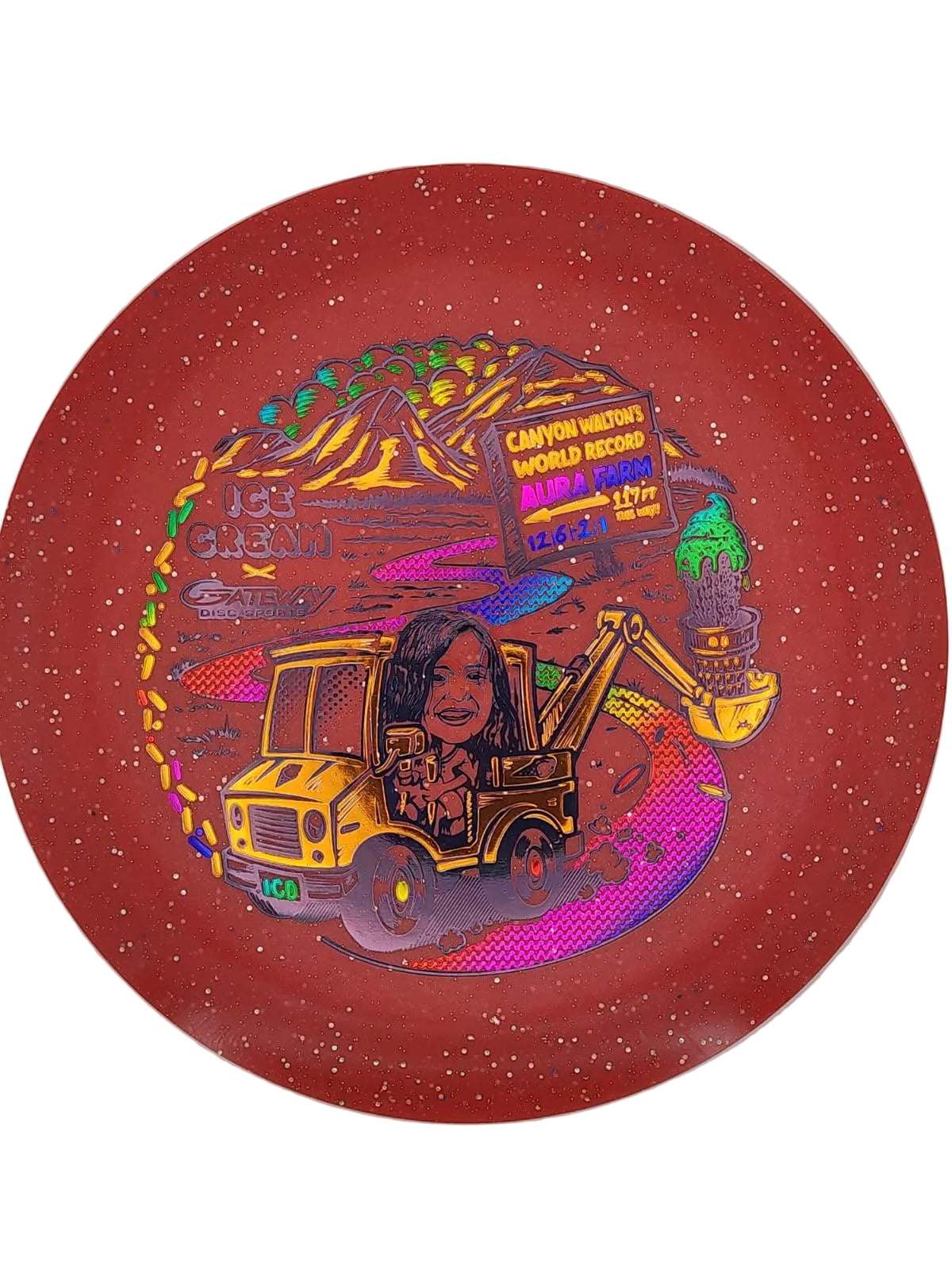 Canyon’s World Record Metal Flake Aura 128g (Overstable)